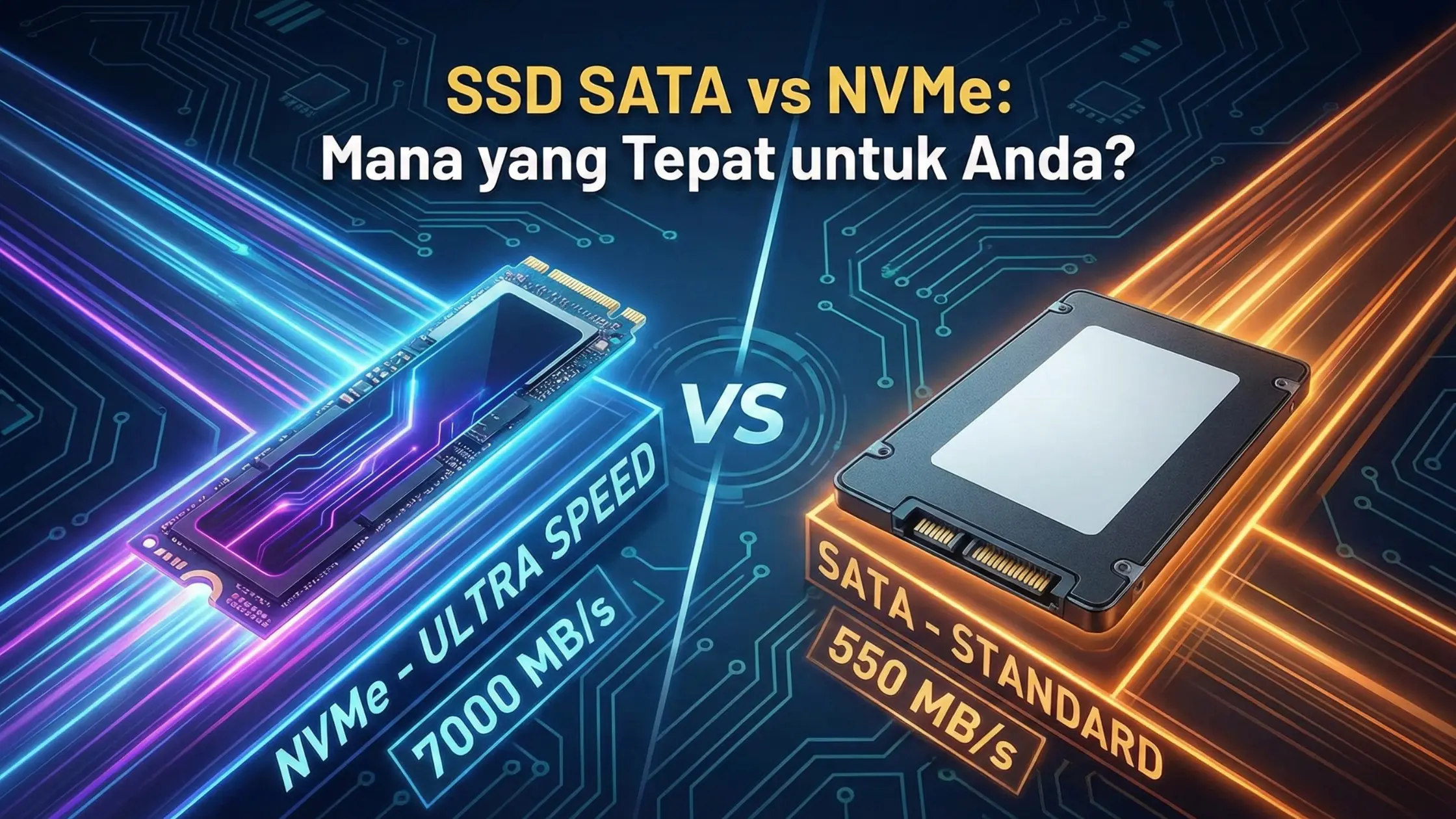 SSD SATA vs NVMe